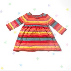 striped multicolor baby top